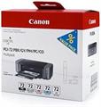Cartucce CANON PGI-72 multipack nero/magenta/ciano/grigio/tr