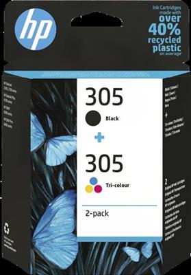 HP 305 (6ZD17AE) Multipack nero / differenti colori