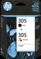 Cartucce HP 305 Multipack nero e colori