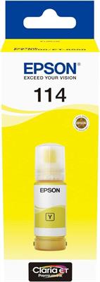 Flacone Epson 114 giallo 70ML resa 2.300 pagine C13T07B440