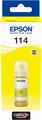 Flacone Epson 114 giallo 70ML resa 2.300 pagine C13T07B440