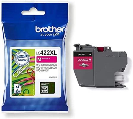 Cartuccia Brother LC422XLM magenta 1.500 pagine