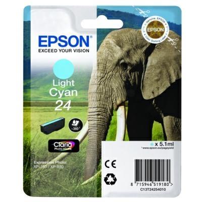 Cartuccia Epson 24 ciano chiaro 360 pagine