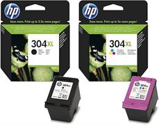 Kit cartucce HP 304XL nero e HP 304XL colore