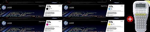 Toner HP 117A multipack nero/ciano/magenta/giallo