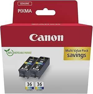 Cartuccia Canon CLI-36 Multipack differenti colori 2 pezzi