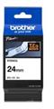 Nastro Brother STe-151 Bianco su trasparente 24 mm x 3 mt