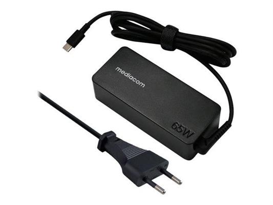 Alimentatore Mediacom Type-C 110-240 V c.a. 65 Watt