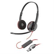 CUFFIE POLY BW 3220 STEREO USB-C HS+US M12