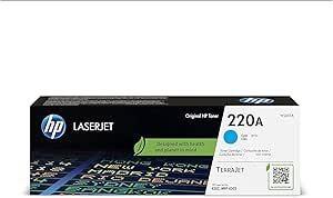 Toner HP 220A ciano resa 1.800 pagine