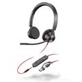 Cuffie POLY BLACKWIRE 3325 USB-C/A + AUX 3,5 mm