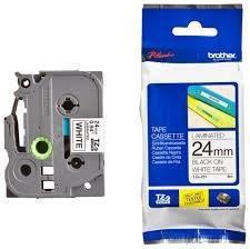 Nastro Brother TZE-251 nero su bianco 24mm