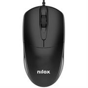 MOUSE NILOX USB 1200 DPI NERO