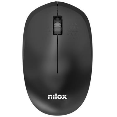 MOUSE WIRELESS NILOX 1000 DPI 3 PULSANTI NERO