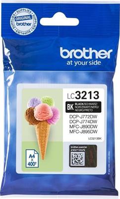 Cartuccia Brother LC3213BK nero resa 400 pagine