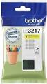 Cartuccia Brother LC3217Y giallo resa 550 pagine
