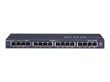 Switch Netgear GS116GE 16 porte RJ45 10/100/1000Mbps