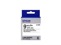 Epson LK-3WBN Nastro Nero su bianco