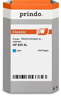 compatibile con HP 935 XL ciano Prindo Classic XL ciano Cart