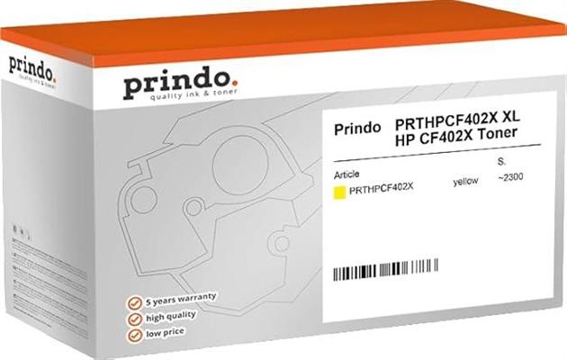 compatibile con HP 201X Prindo Classic XL giallo toner