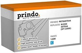 compatibile con Ricoh SP C250EC Prindo Classic ciano toner