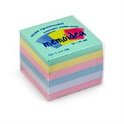 POST-IT BLOCCHI 75X75 COLORI PASTEL ASS MEMOIDEA CONF.6