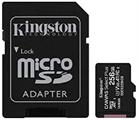 Memoria MicroSDXC 256 Gb Kingston classe 10 + adattatore SD