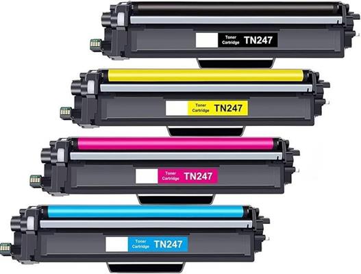 Toner Brother TN243/247 ciano compatibile con chip