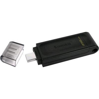 PEN DRIVE KINGSTON 256 GB USB-C 3.2 TYPE-C (DT70/256GB)