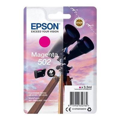 Cartuccia Epson 502 magenta (C13T02V34010) resa 165 pagine