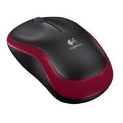 MOUSE LOGITECH M185 NERO/ROSSO WIRELESS