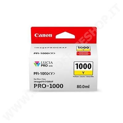 Cartucci Canon PFI-1000y giallo (0549C001) resa 3.365 pagine