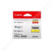 Cartucci Canon PFI-1000y giallo (0549C001) resa 3.365 pagine