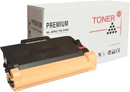 Toner Brother TN3480 compatibile con chip 8000 pag