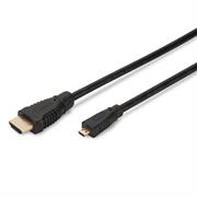CAVO HDMI 1.4 A/D MICRO M/M 2mt