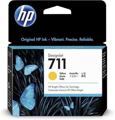 Cartuccia HP 711 giallo 29 ML