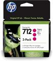 Cartucce HP 712 magenta multipack 3 pezzi